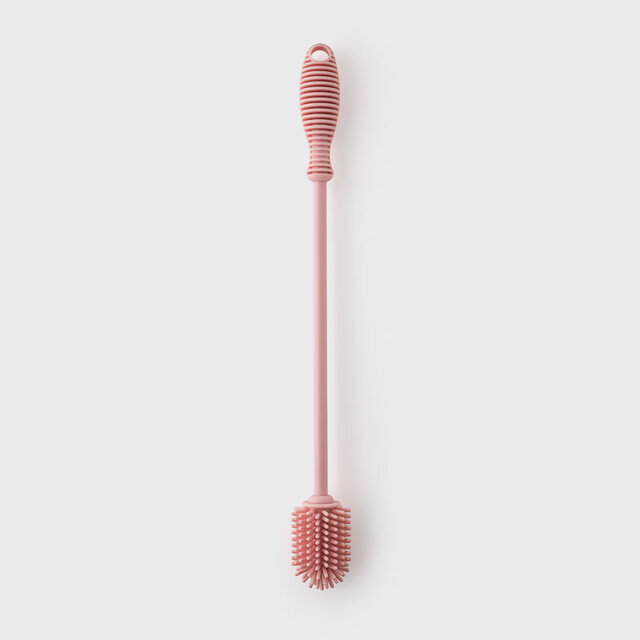 CEPILLO PARA BOTELLAS DE SILICONA TAYLORS - ROSA