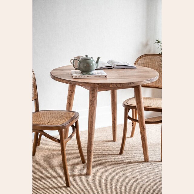 MESA COMEDOR NORDICA - OLMO NATURAL - 0.90 MTS