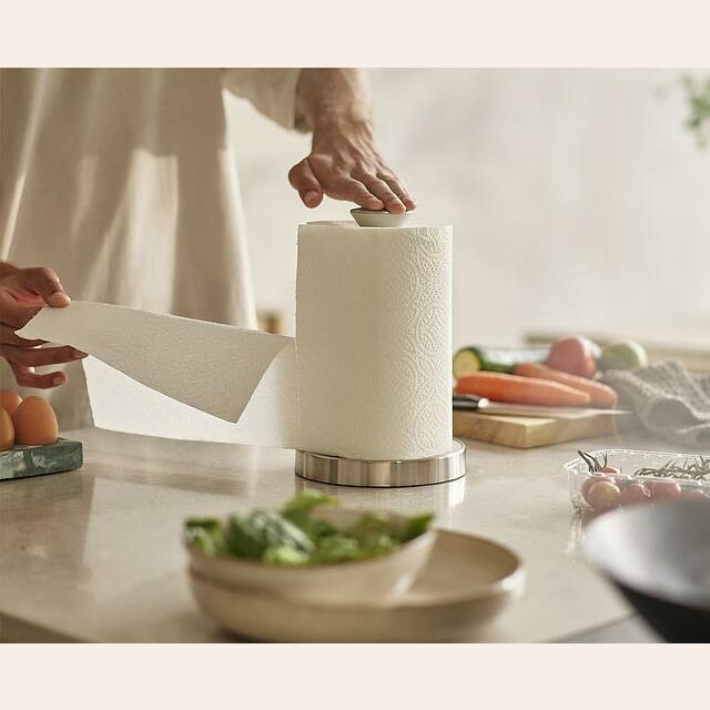 PORTA ROLLO - ACERO INOX - JOSEPH JOSEPH