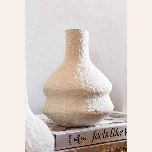 VASIJA JADE - PAPEL MACHE