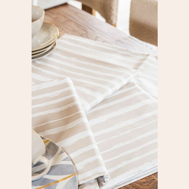 MANTEL IMPERMEABLE RAYAS - 1.40 X 1.80 MTS