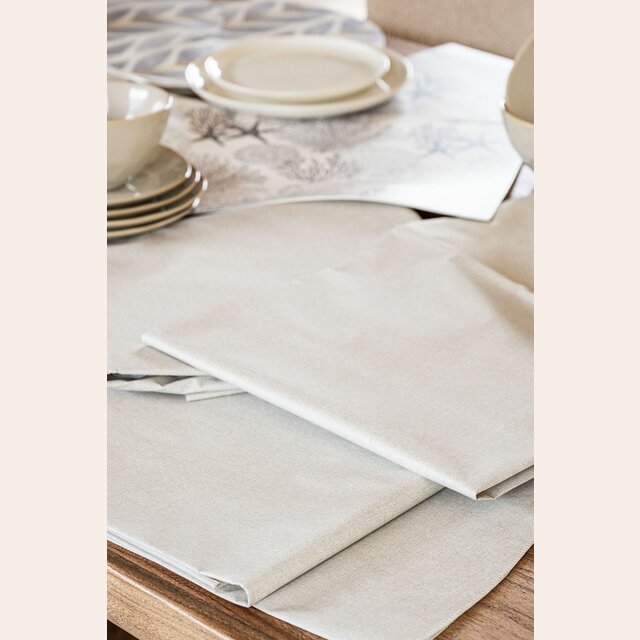 MANTEL IMPERMEABLE SIMIL LINO - REDONDO - 1.40 MTS