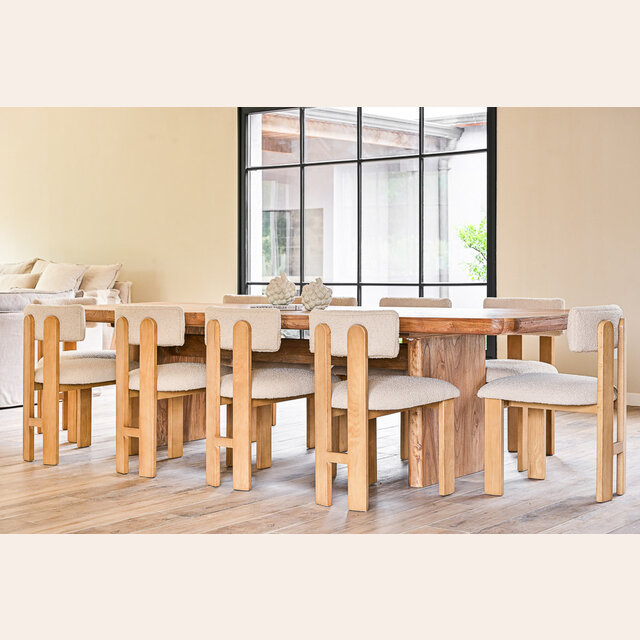 MESA COMEDOR ATHENA - 3.00 X 1.00 MTS