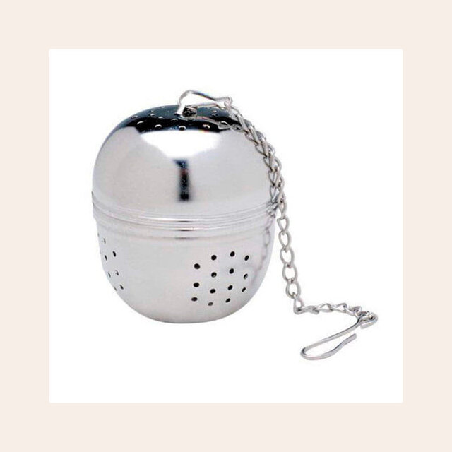 INFUSOR DE TE DE ACERO CON CADENA - TESCOMA
