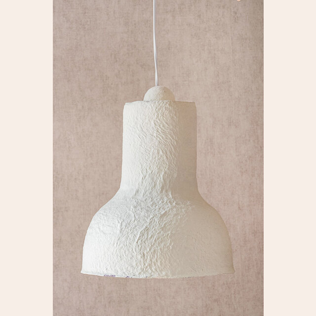LAMPARA DE TECHO OLIVIA  - PAPEL MACHE