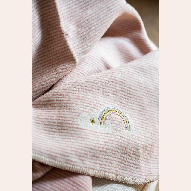 MANTA AUSTRIACA KIDS - ARCOIRIS ROSA