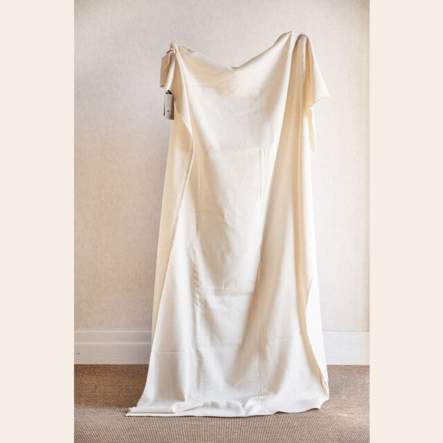 MANTA AUSTRIACA STELLA BEIGE - 2.00 X 1.40 MTS
