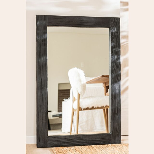 ESPEJO OLMO ANTIGUO BLACK - 1.20 X 0.80 MTS