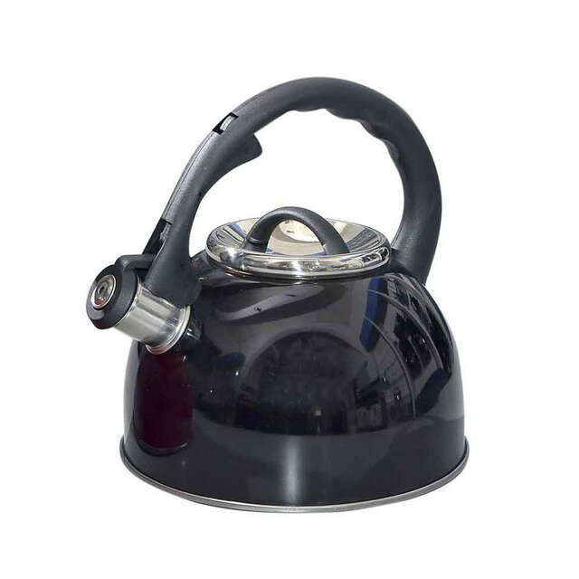 CALDERA DE ACERO INOX NEGRA - CUORI - 2.5 LTS