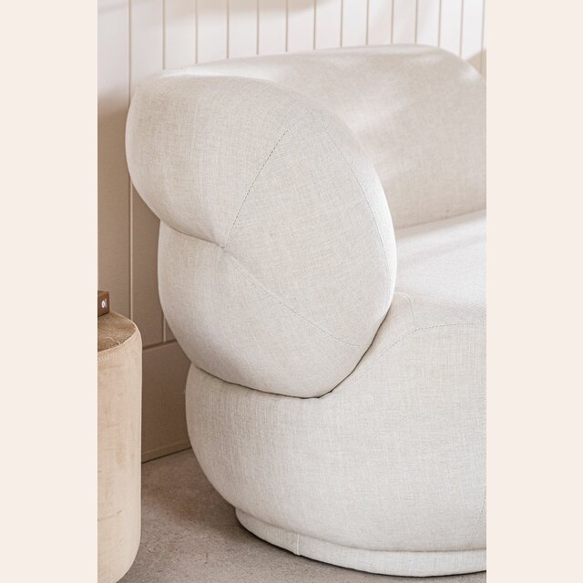 CHAISE LONGUE FOA - LINO BELGA ANTIMANCHAS