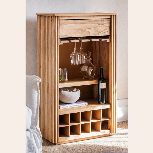 MUEBLE BAR CON BODEGUERO - ALAMO