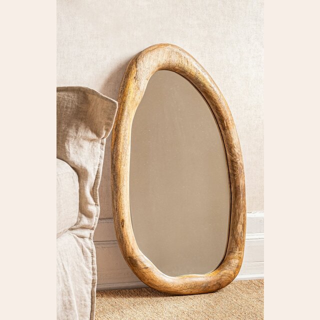 ESPEJO CURVE - MANGO - 45 X 80 CMS