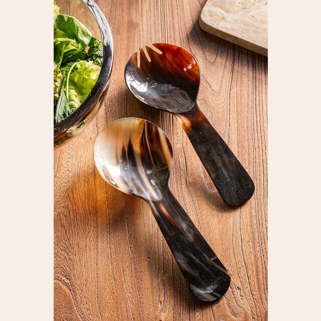 CUBIERTOS DE ENSALADA DE GUAMPA