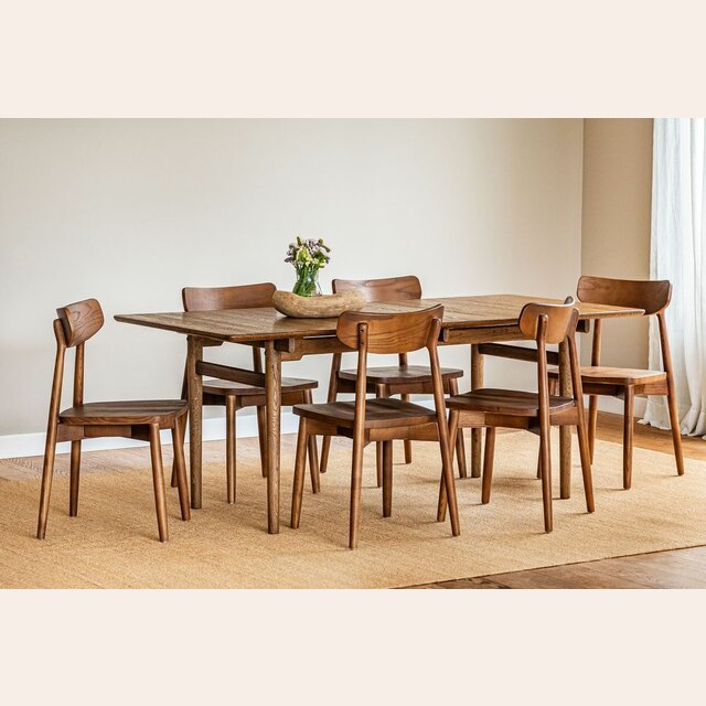 MESA COMEDOR MILANO - ROBLE - 1.90 X 0.90 MTS