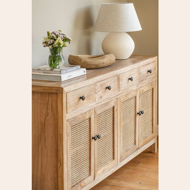 APARADOR BALI - OLMO Y ESTERILLA - 1.60 MTS