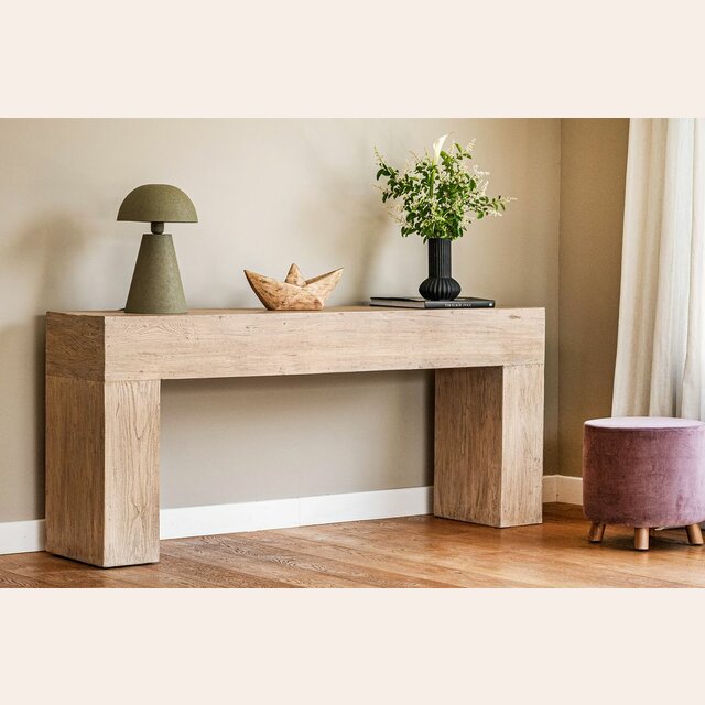 MESA DE ARRIMO / CONSOLA TAURET - 1.80 MTS