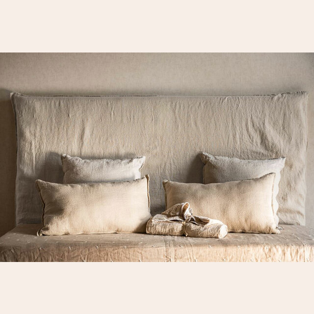 RESPALDO ALMA - LINO CRUDO - 1.90 MTS