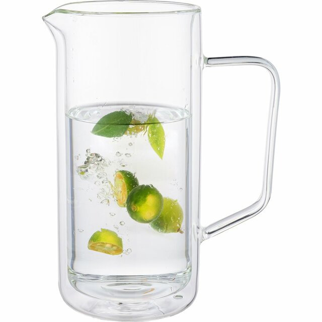 JARRA TERMICA DOBLE PARED 1LT - BOROSILICATO