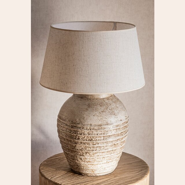 LAMPARA CEMENTO - ONDAS