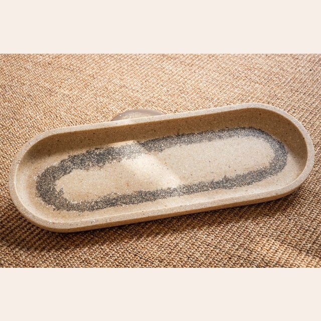 CUENCO / BANDEJA RESINA OVAL - 40 X 15 CMS