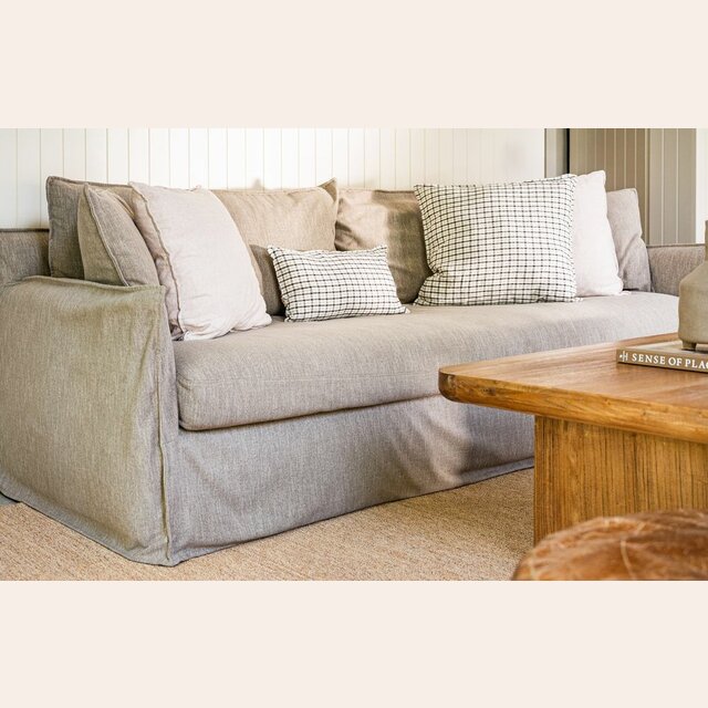 SILLON ALMA LINO BELGA ANTIMANCHAS - 2.30 MTS 