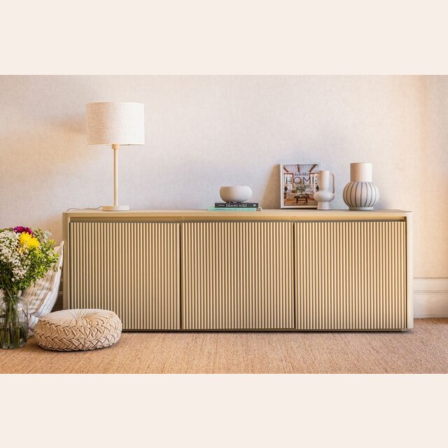 RACK STUDIO CURVO - OLIVA - 1.75 MTS