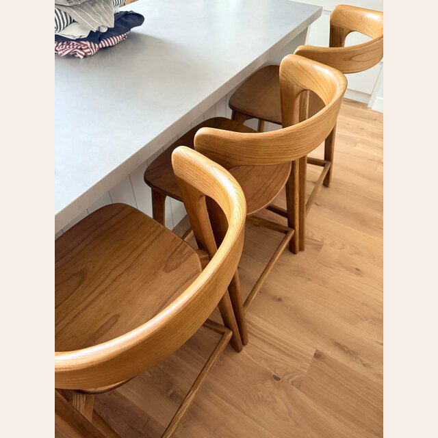 SILLA DE BAR BONHAM - MIEL