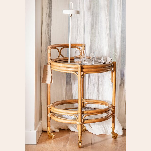 CARRO BAR / MESA AUXILIAR ROMEO - SIKA DESIGN