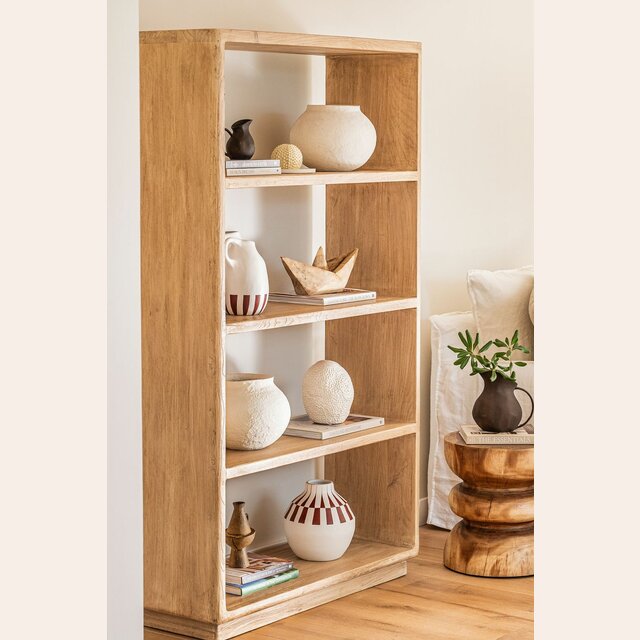 BIBLIOTECA DOMUS - OLMO - 1.10 X 0.45 X 1.85 MTS