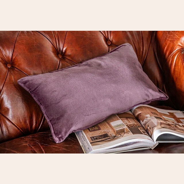 ALMOHADON TERCIOPELO UVA - 50 X 30 CMS