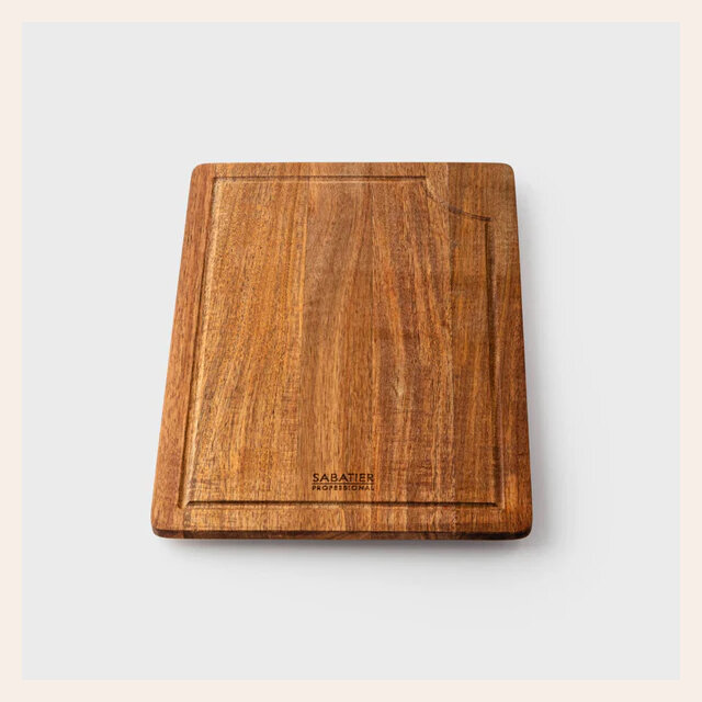 TABLA DE ACACIA - SABATIER TAYLORS - 33 X 22 CMS 