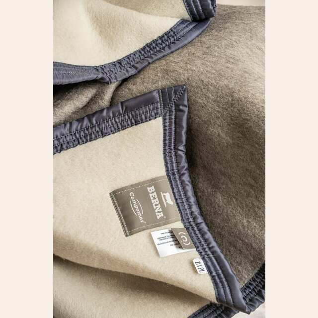 FRAZADA CAMPOMAR GRIS - 1.60 X 2.30 MTS 