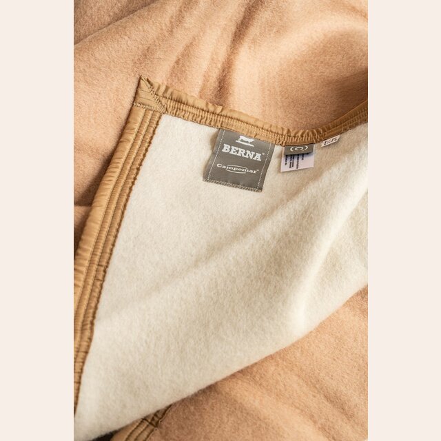 FRAZADA CAMPOMAR BEIGE - 1.60 X 2.30 MTS