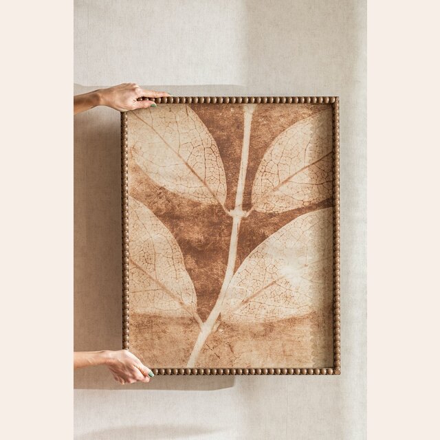 CUADRO HOJAS ALAMY 2 - 72 X 57 CMS