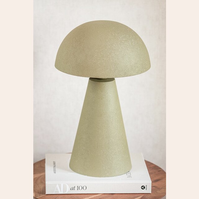 LAMPARA LIPA TEXTURADA VERDE - 50 CMS